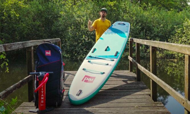 Red Paddle Voyager 12’0” x 28” – Tested for you - Red Paddle Voyager 12’0” x 28” in Real-World Test | SUPstore