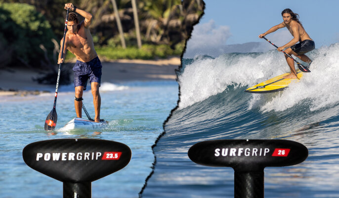 SUP Paddle Guide – Step 4: Selecting a Handle for Comfort & Control - Choose the Right SUP Paddle Handle – Step 4 of the Guide