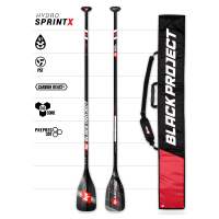Hydro SprintX L TourCarbon - 29/26/23.5 - 165 - 65 PowerGrip 23.5 mit Bag