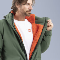 Evo Pro Slimline Parka Forest Green Small