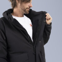 Evo Pro Slimline Parka Stealth Black Medium
