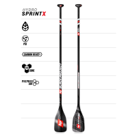 Hydro SprintX L TourCarbon - 29/26/23.5 - 165 - 65 PowerGrip 23.5