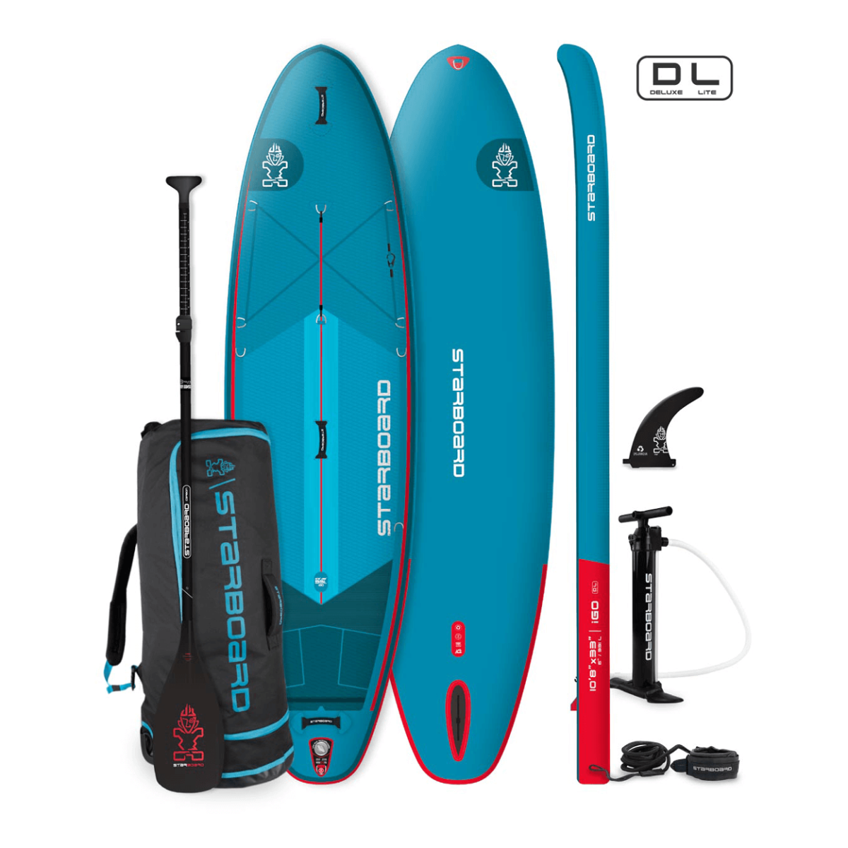 STARBOARD iGO WAVE 11’2×32×4.75”DELUXE Starboard Complete Set iGO