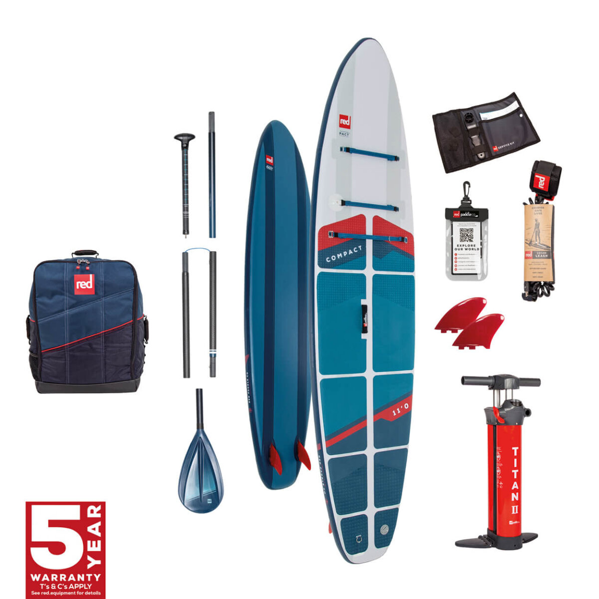 Red Paddle co Complete Set Compact 11'0